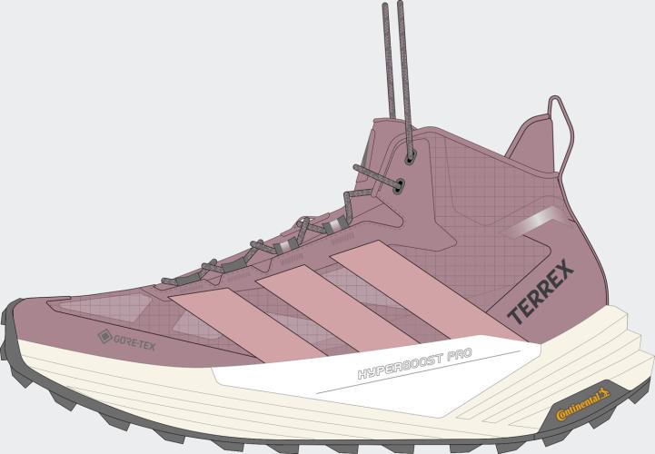 Preview: ADIDAS TERREX FREEHIKER 3 MID GTX W - MAGMAU/DUALIL/GREFOU