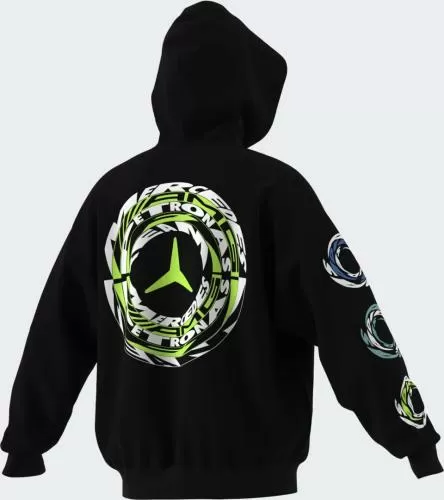 ADIDAS MER LON HOOD - BLACK