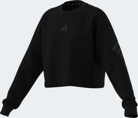 Preview: ADIDAS JG FI 3S CREW - BLACK/BLACK