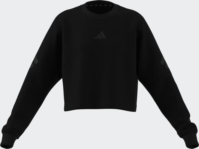 Preview: ADIDAS JG FI 3S CREW - BLACK/BLACK