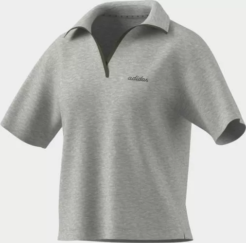 ADIDAS W CP POLO - LGREYH/OLISTR