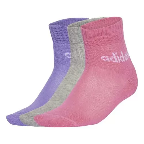 ADIDAS KIDS LIN ANK 5P - TRUPNK/PNKFUS/VIOFUS/