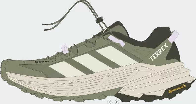 ADIDAS TERREX FREEHIKER SL GTX W - TENGRN/OWHITE/ICELAV