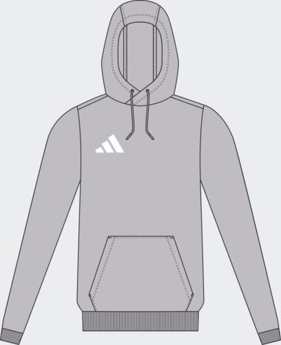 Preview: ADIDAS ENT26 HOODY Y - TMLGGR/WHITE