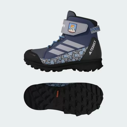 ADIDAS TERREX SNOW CW MINECRAFT K - SHANAV/GLOGRY/DKBLUE