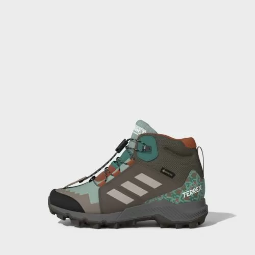 ADIDAS TERREX MID GTX MINECRAFT K - HAZGRN/WONALU/EARSTR