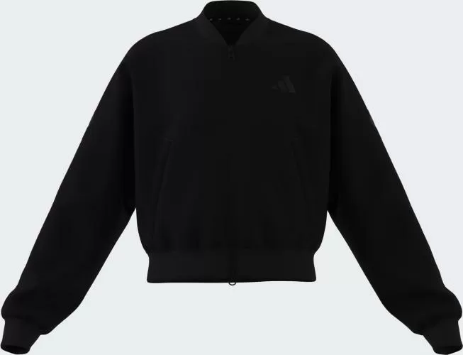 ADIDAS JG FI 3S FZ - BLACK/BLACK
