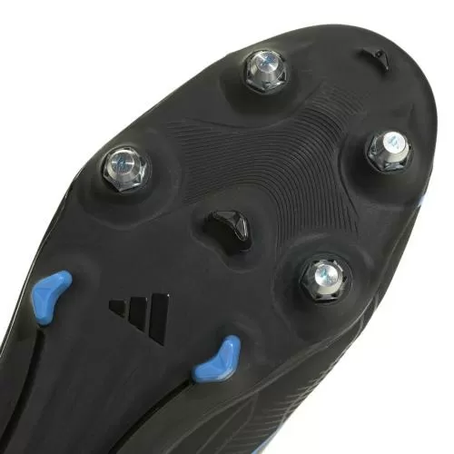 ADIDAS F50 HYPERFAST LEAGUE MID SG - CBLACK/CBLACK/LURABL