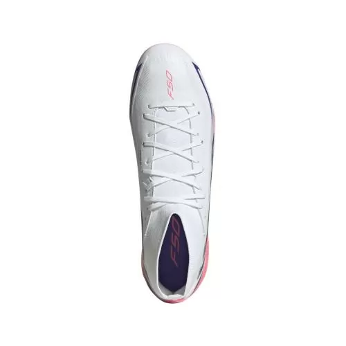 ADIDAS F50 HYPERFAST LEAGUE MID FG - FTWWHT/SOLPUR/SOLTUR
