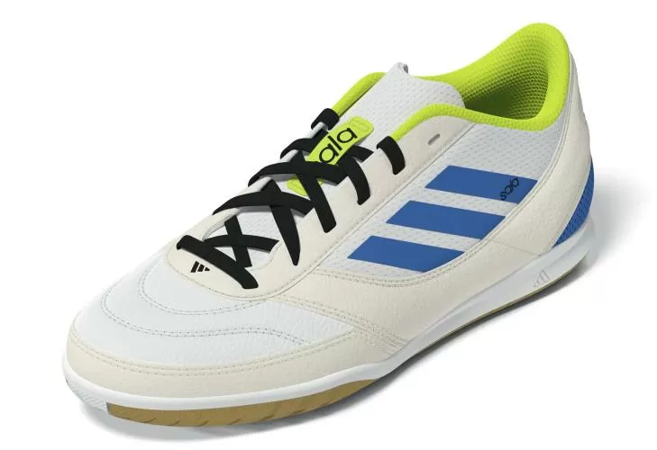 ADIDAS TOP SALA COMPETITION II J - FTWWHT/LURABL/SYELLO