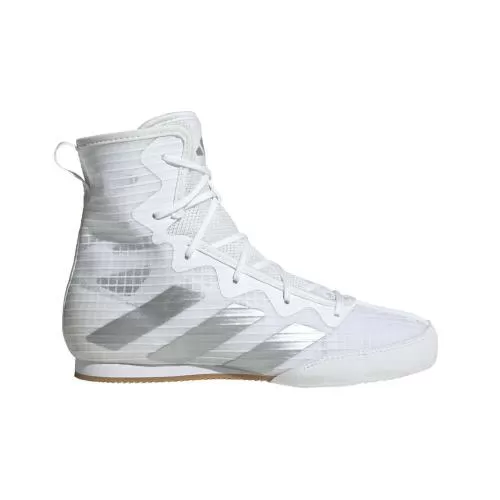 ADIDAS BOX HOG 4 K - FTWWHT/SILVMT/CBLACK
