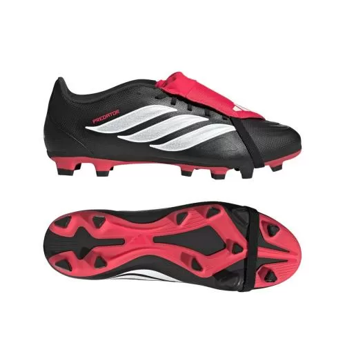ADIDAS PREDATOR CLUB FT FG/MG - CBLACK/FTWWHT/LUCRED