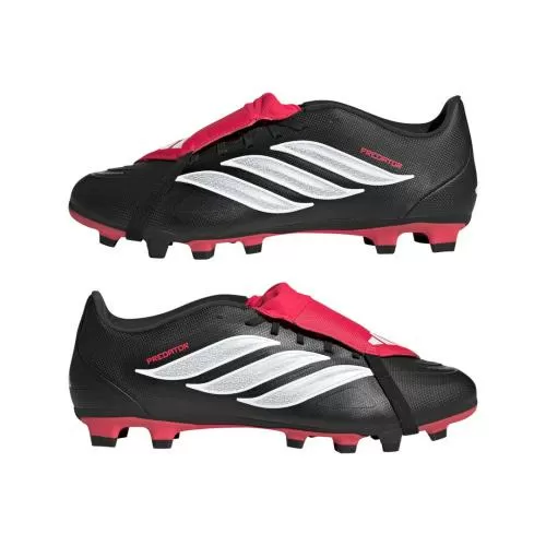 ADIDAS PREDATOR CLUB FT FG/MG - CBLACK/FTWWHT/LUCRED