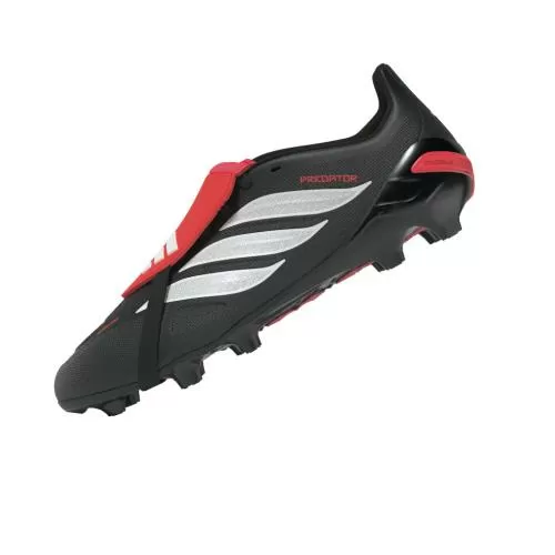ADIDAS PREDATOR LEAGUE FT FG J - CBLACK/FTWWHT/LUCRED