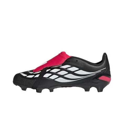 ADIDAS PREDATOR LEAGUE FT FG J - CBLACK/FTWWHT/LUCRED