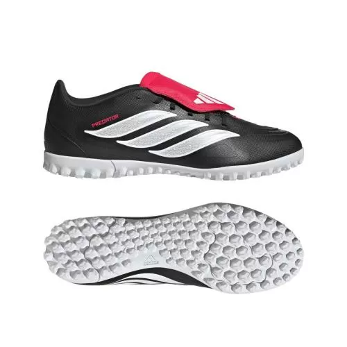ADIDAS PREDATOR CLUB FT TF - CBLACK/FTWWHT/LUCRED