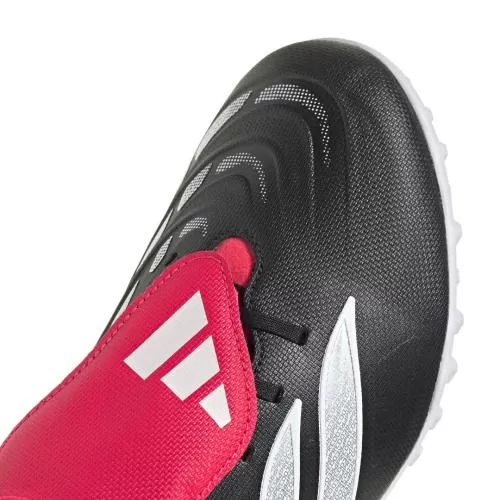 ADIDAS PREDATOR CLUB FT TF - CBLACK/FTWWHT/LUCRED