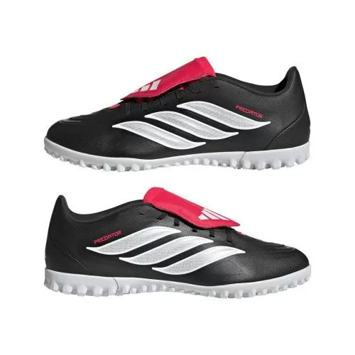 ADIDAS PREDATOR CLUB FT TF - CBLACK/FTWWHT/LUCRED