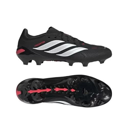 ADIDAS PREDATOR LEAGUE FG - CBLACK/FTWWHT/LUCRED