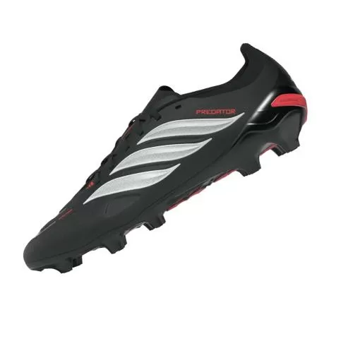 ADIDAS PREDATOR LEAGUE FG - CBLACK/FTWWHT/LUCRED