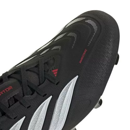 ADIDAS PREDATOR LEAGUE FG - CBLACK/FTWWHT/LUCRED