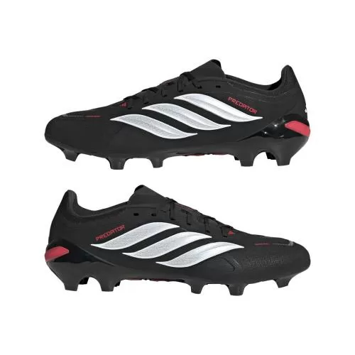 ADIDAS PREDATOR LEAGUE FG - CBLACK/FTWWHT/LUCRED