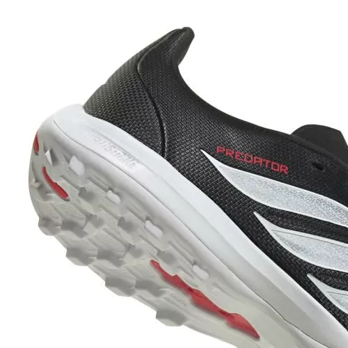 ADIDAS PREDATOR LEAGUE TF J - CBLACK/FTWWHT/LUCRED
