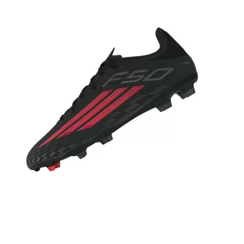 ADIDAS F50 LEAGUE FG/MG - CBLACK/LUCRED/CBLACK