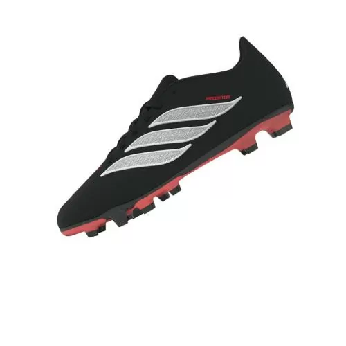ADIDAS PREDATOR CLUB FG/MG - CBLACK/FTWWHT/LUCRED