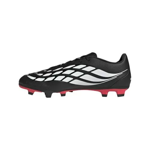 ADIDAS PREDATOR CLUB FG/MG - CBLACK/FTWWHT/LUCRED