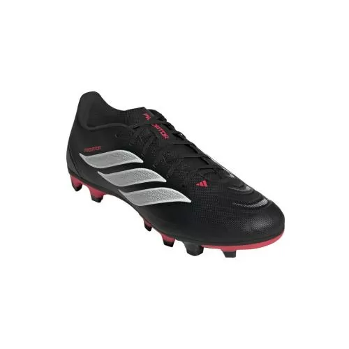 ADIDAS PREDATOR CLUB FG/MG - CBLACK/FTWWHT/LUCRED