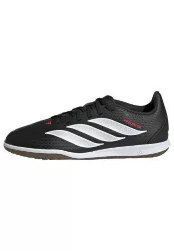 ADIDAS PREDATOR CLUB IN SALA J - CBLACK/FTWWHT/LUCRED