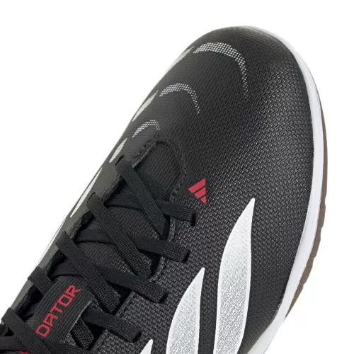 ADIDAS PREDATOR CLUB IN SALA J - CBLACK/FTWWHT/LUCRED