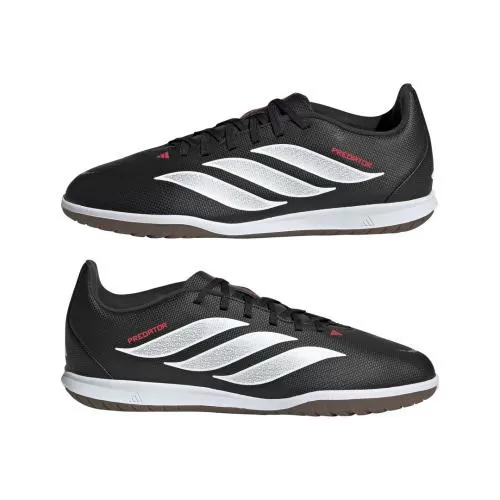 ADIDAS PREDATOR CLUB IN SALA J - CBLACK/FTWWHT/LUCRED