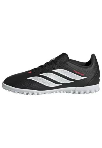 ADIDAS PREDATOR CLUB TF J - CBLACK/FTWWHT/LUCRED