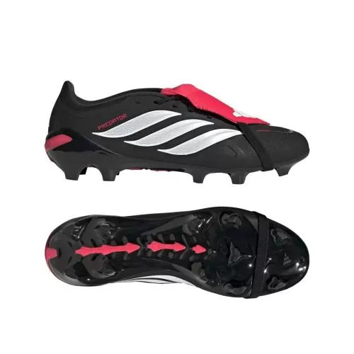 ADIDAS PREDATOR LEAGUE FT FG - CBLACK/FTWWHT/LUCRED