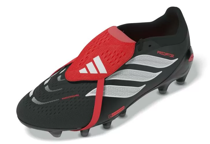 ADIDAS PREDATOR PRO FT AG - CBLACK/FTWWHT/LUCRED