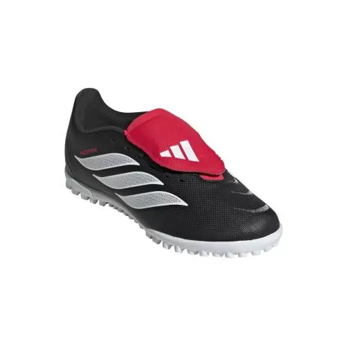 ADIDAS PREDATOR CLUB FT TF J - CBLACK/FTWWHT/LUCRED