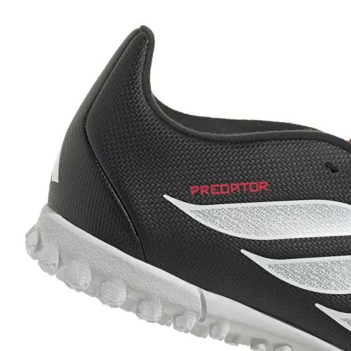 ADIDAS PREDATOR CLUB FT TF J - CBLACK/FTWWHT/LUCRED
