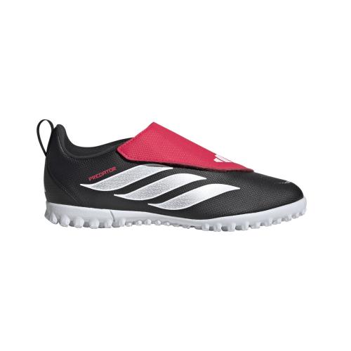 Preview: ADIDAS PREDATOR CLUB VEL TF J - CBLACK/FTWWHT/LUCRED