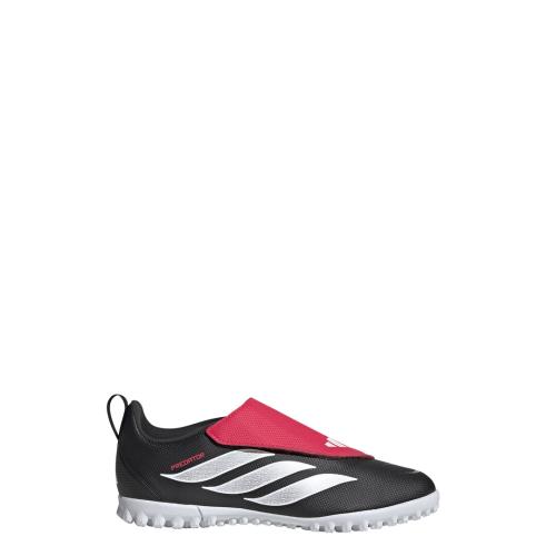 Preview: ADIDAS PREDATOR CLUB VEL TF J - CBLACK/FTWWHT/LUCRED