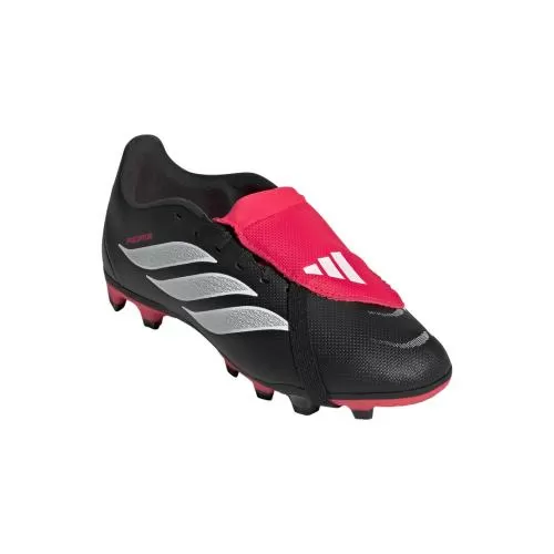 ADIDAS PREDATOR CLUB FT FG/MG J - CBLACK/FTWWHT/LUCRED