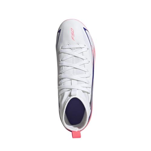 Preview: ADIDAS F50 HYPERFAST CLUB MID FG/MG J - FTWWHT/SOLPUR/SOLTUR