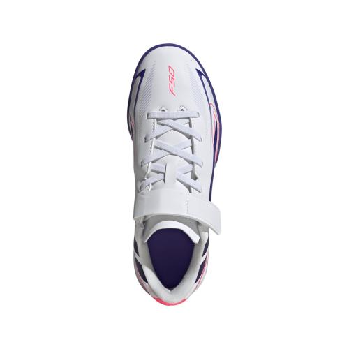 Preview: ADIDAS F50 HYPERFAST CLUB H&L TF J - FTWWHT/SOLPUR/SOLTUR