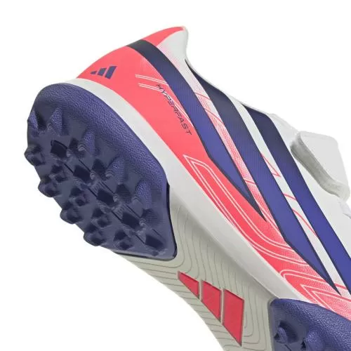 ADIDAS F50 HYPERFAST CLUB H&L TF J - FTWWHT/SOLPUR/SOLTUR