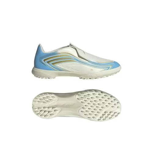 ADIDAS F50 MESSI LEAGUE LL TF J - IVORY/SEBLBU/ICEBLU