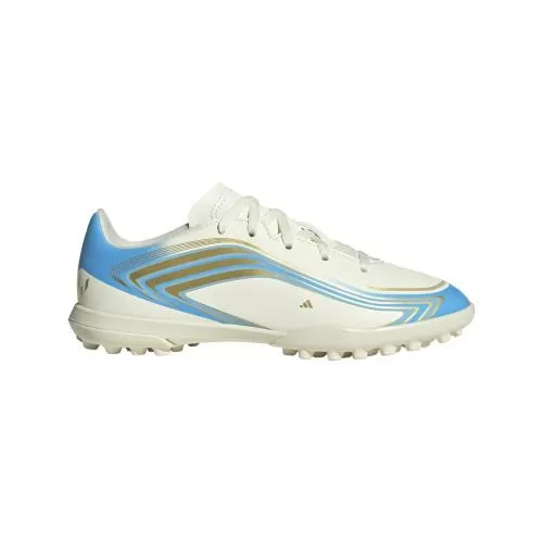 ADIDAS F50 MESSI CLUB TF J - IVORY/SEBLBU/ICEBLU