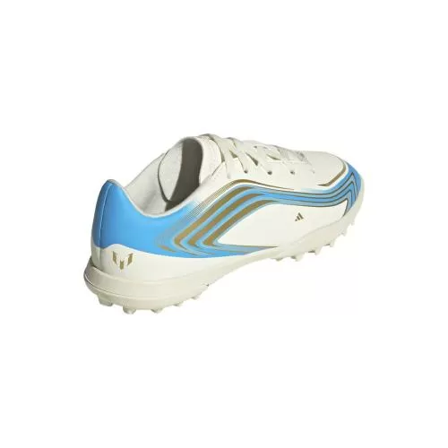 ADIDAS F50 MESSI CLUB TF J - IVORY/SEBLBU/ICEBLU