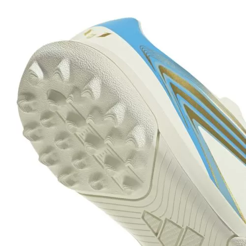 ADIDAS F50 MESSI CLUB TF J - IVORY/SEBLBU/ICEBLU