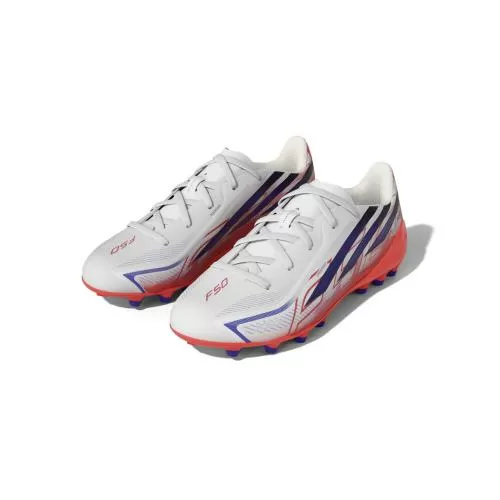 ADIDAS F50 HYPERFAST LEAGUE AG J - FTWWHT/SOLPUR/SOLTUR
